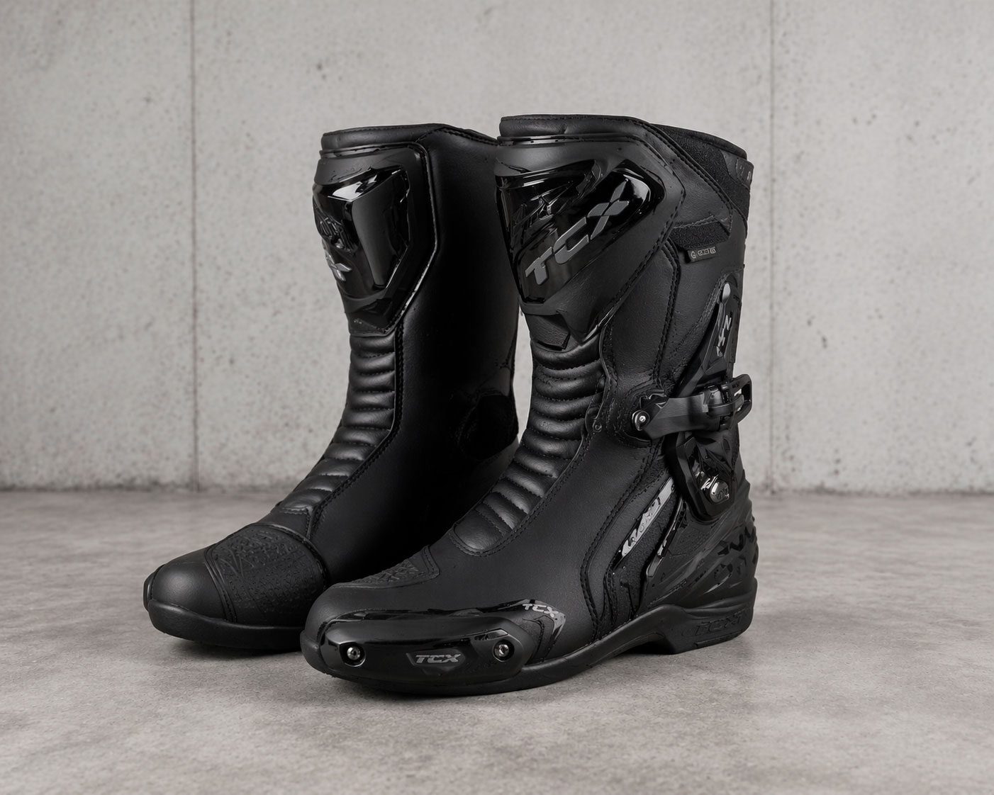 Botas de moto TCX touring negras